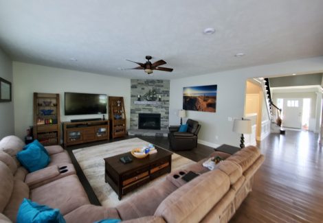 Residential Interior Painting Project Akron, OH