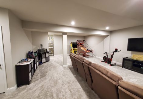 Residential Interior Painting Project Akron, OH