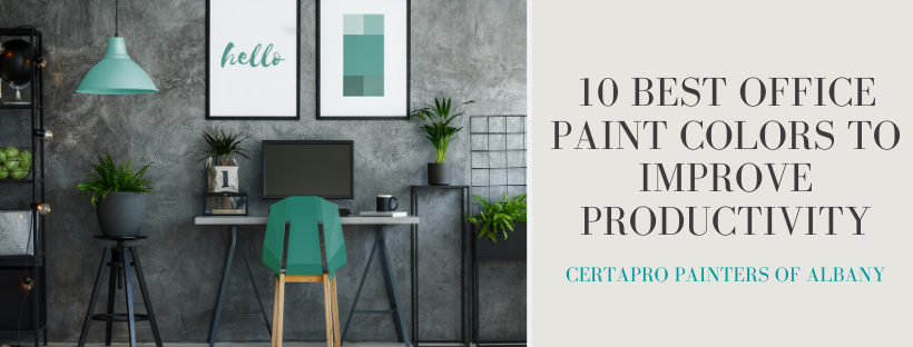 10 Best Office Paint Colors to Improve Productivity - Albany