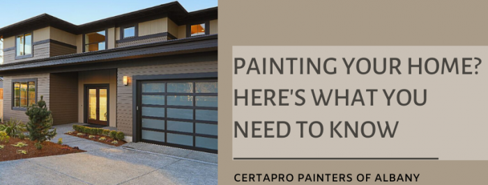Painting your Home? Here’s What You Need to Know 