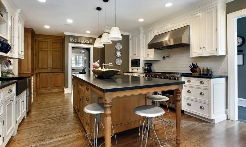 Newly Painted Kitchen