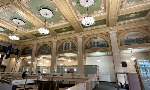 Bank Painting in Albany. NY