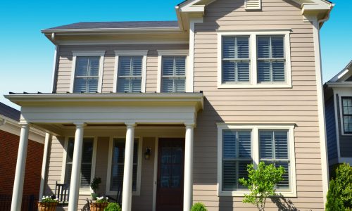 Tan Exterior Painting