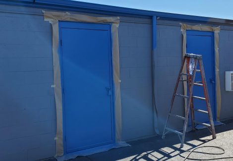 Storage Unit Doors (During)