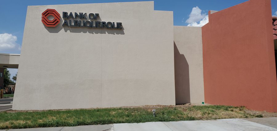 Bank of Albuquerque NM Exterior Painting Preview Image 1