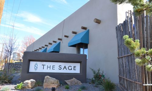 Sage Hotel Sign (After)
