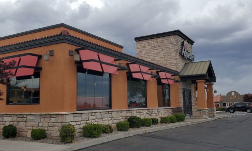 Parking Lot View (Before)