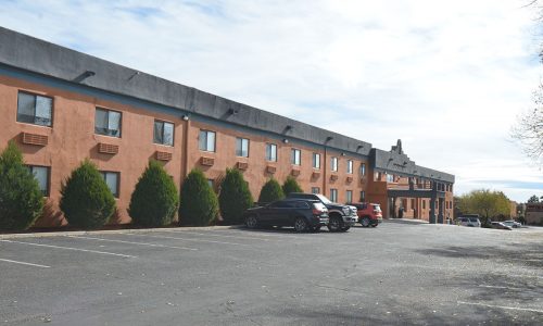 Exterior View From Parking Lot (After)