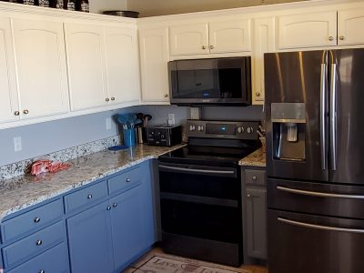 Multi-Color Cabinet Painting