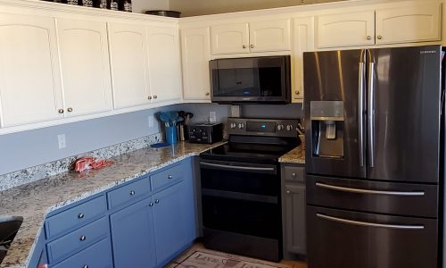 Multi-Color Cabinet Painting