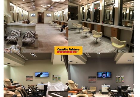 Commercial Retail painting by CertaPro painters in Alexandria, VA