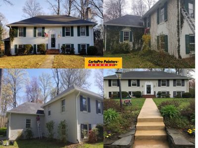 Exterior house painting by CertaPro Painters in Alexandria, VA