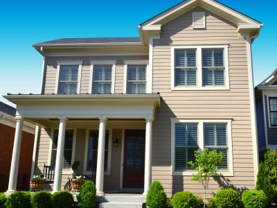 Exterior house painting by CertaPro painters in Alexandria, VA