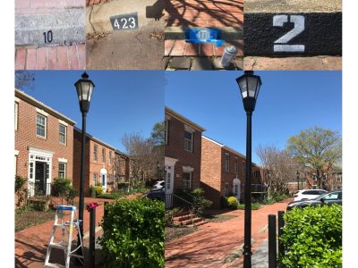 Commercial Condo painting by CertaPro painters in Alexandria, VA