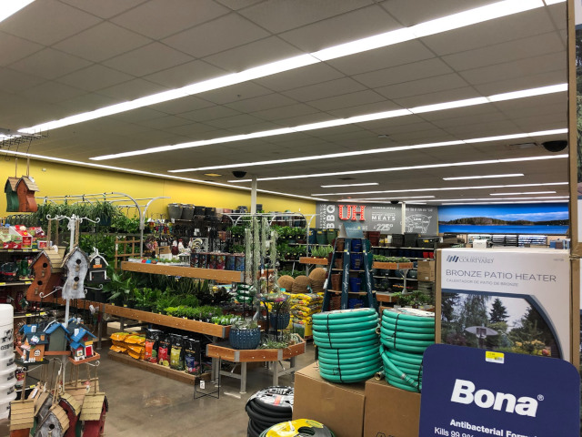 urban hardware stores after being repainted and now open for business