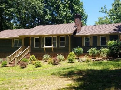 house painting project completed in woodstock georgia