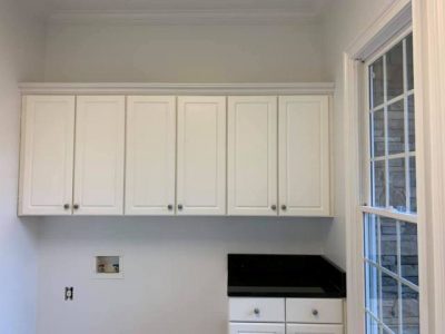 laundry room painted by certapro painters of alpharetta