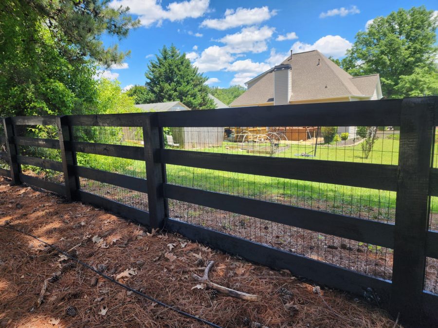 commercial fence project Preview Image 2