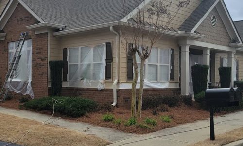 Repainting Exterior - Side