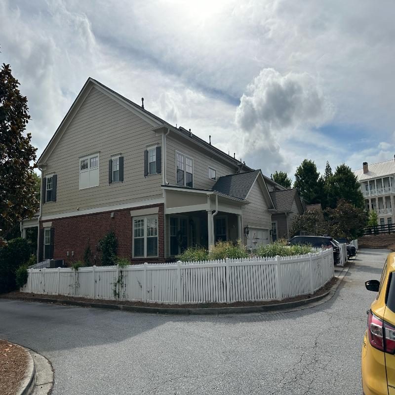repainted townhome exterior in alpharetta ga Preview Image 1