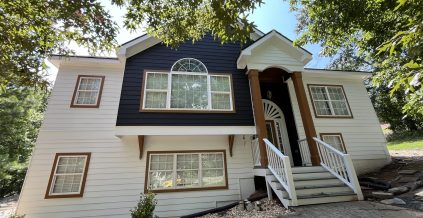 Modern Exterior Home Painting Project