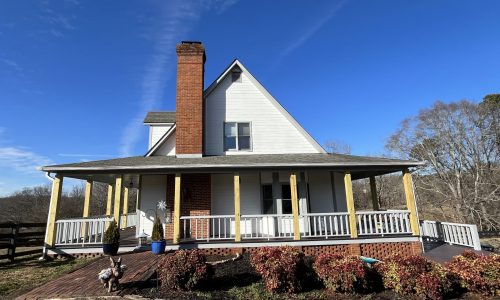 Farmhouse Exterior & Porch Painting