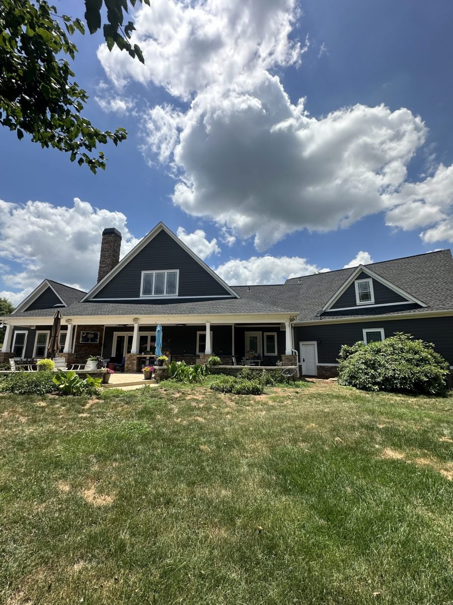 Blue house after painting project - angle 3 Preview Image 1