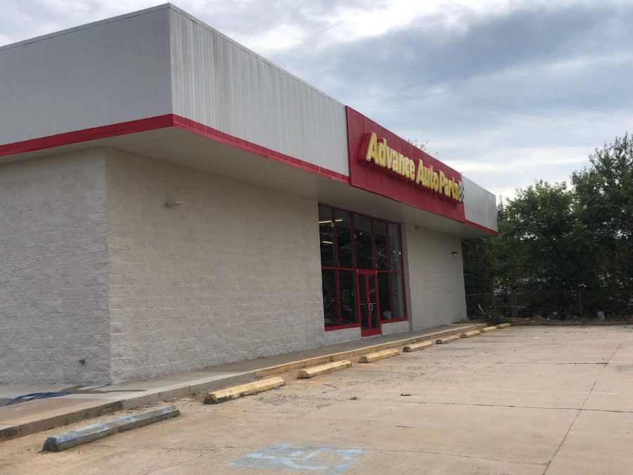 Front angle of advance auto parts in greenville, sc, after completed painting project by certapro painters of greenville west, sc Preview Image 2