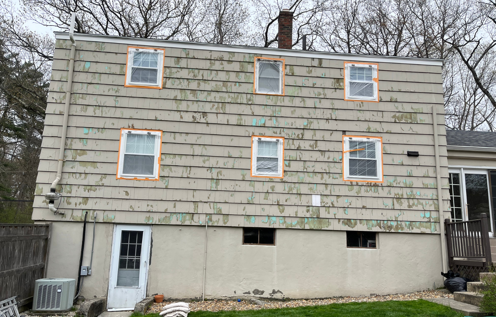 North Andover Exterior Painting Refresh Before