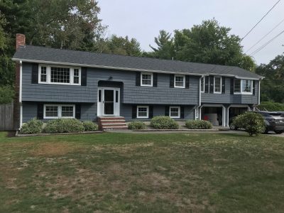Exterior of home after painting