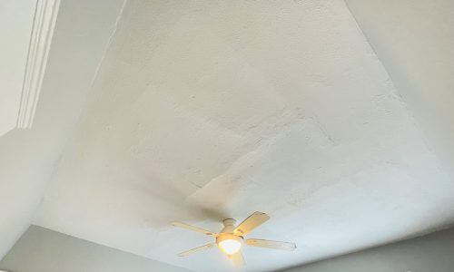 Ceiling Repair - Before