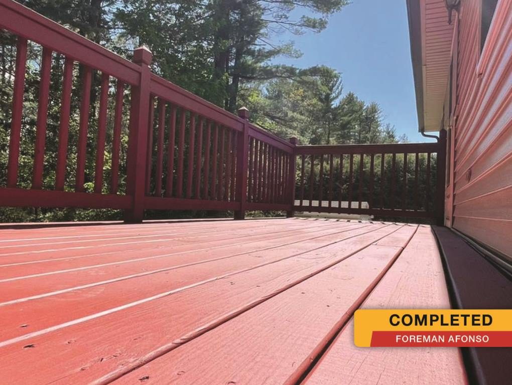 Tewksbury Deck Staining Andover