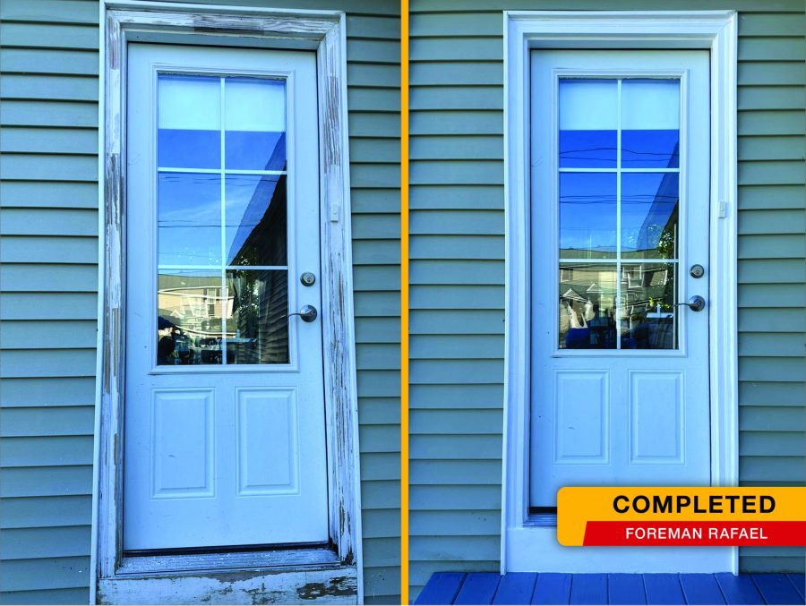 front door repaint in tewksbury, ma Preview Image 2