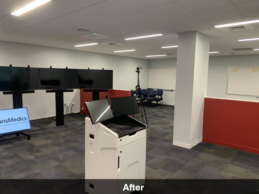 Red & White painted conference room Preview Image 6