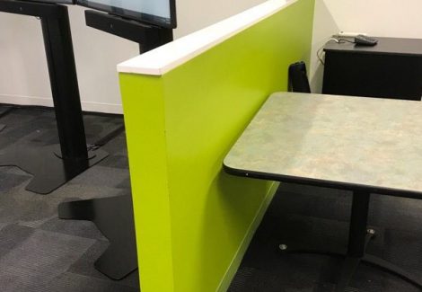 Before painting conference room