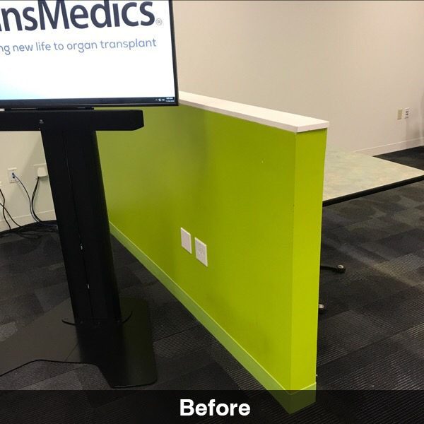 green and white branded conference room Preview Image 16