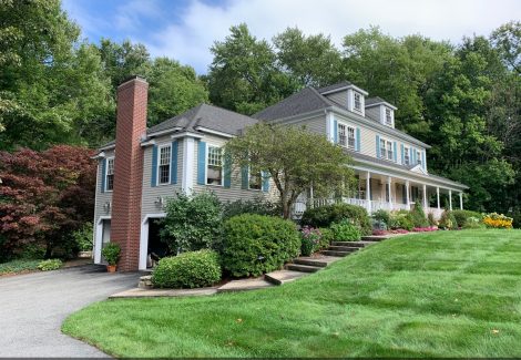 Home exterior before revamp