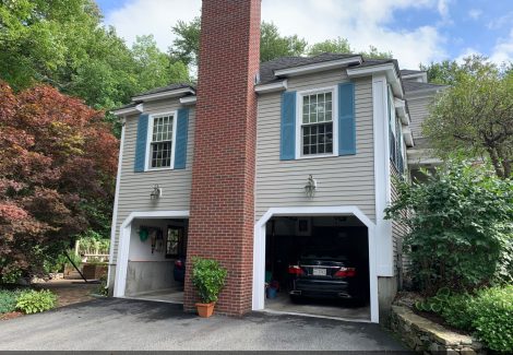 Garage before resotoration