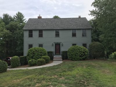 Front of home after restoration