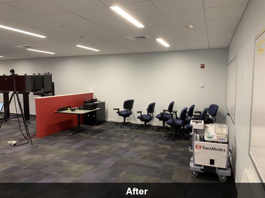 transmedics video room updated with new paint Preview Image 5