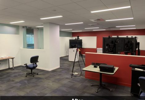 Interior painting project After photo