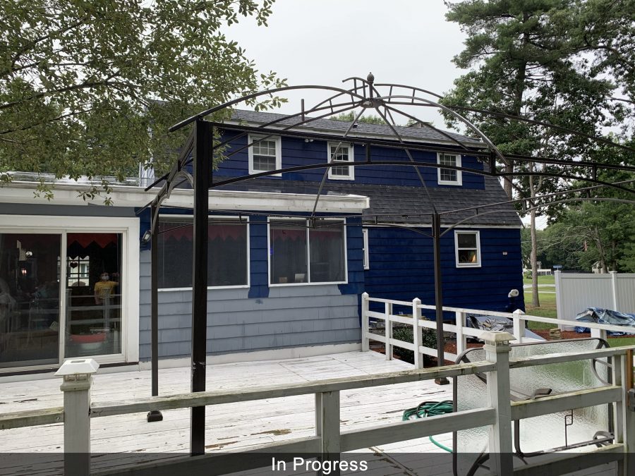 in progress house painting project andover Preview Image 4