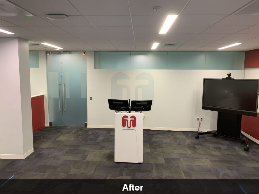 after photo of conference room painted Preview Image 2