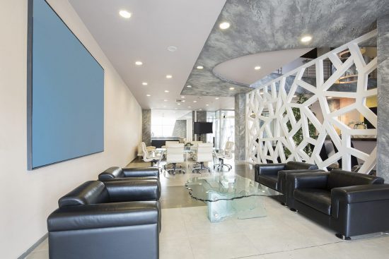 Interior commercial office space services