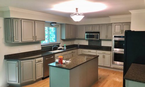 Kitchen Cabinets Refinished