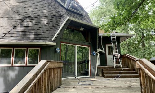 Deck Staining Preparation