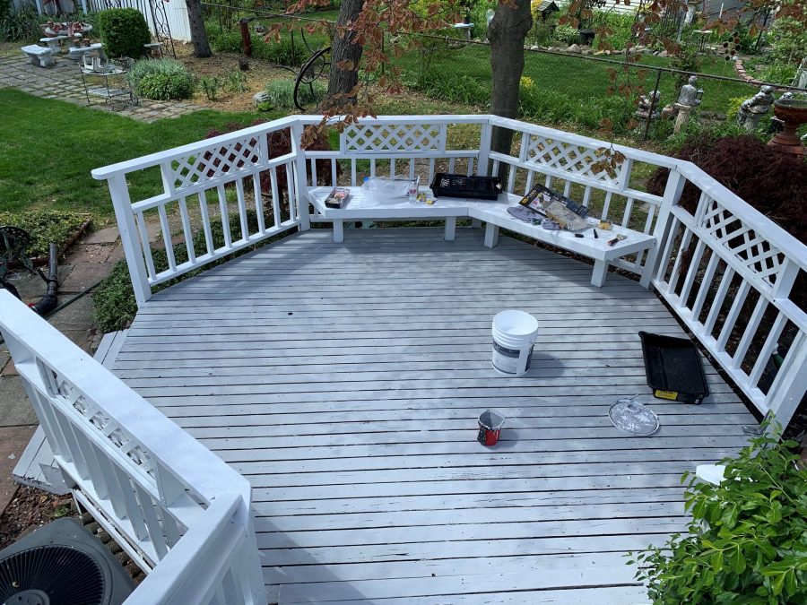 Deck during repainting process Preview Image 5