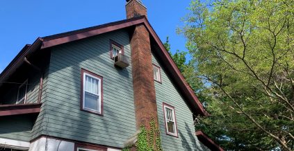 100 year old house restored and repainted ...