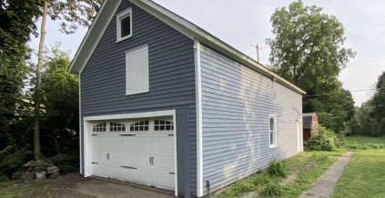 Farmhouse Garage Exterior Restoration