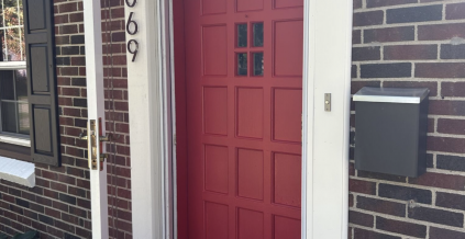 Home Entryway Repair and Paint Refresh